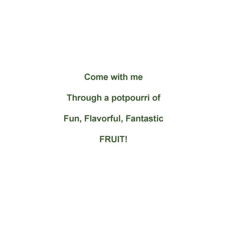 INTRO Fruit Aisle Text